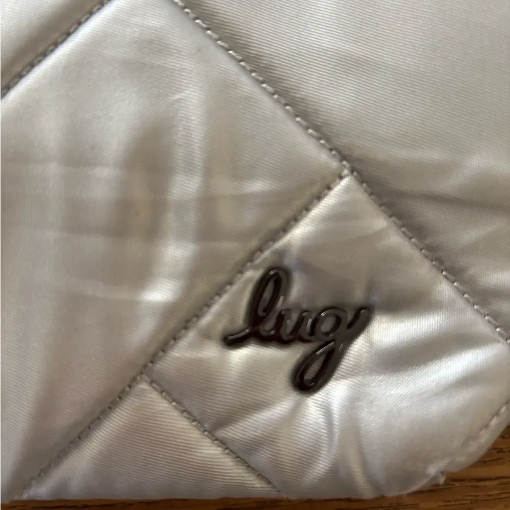 Elegant Gray Quilted Women's Bag by Lug